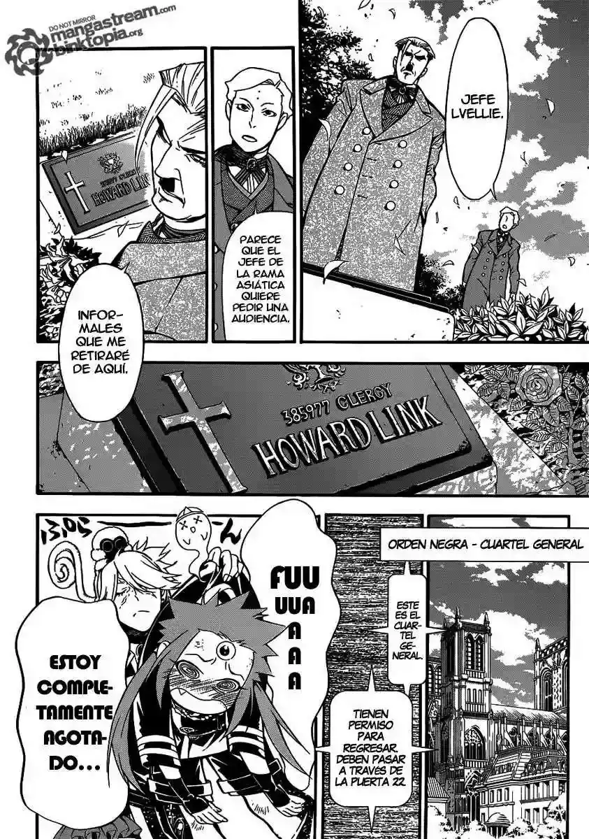 Página 6 — D.Gray-man Capítulo 207