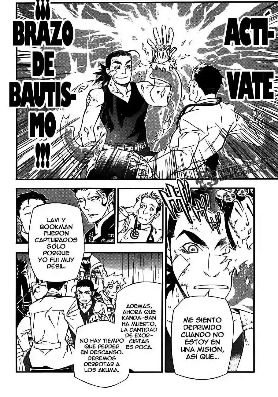 Página 8 — D.Gray-man Capítulo 207