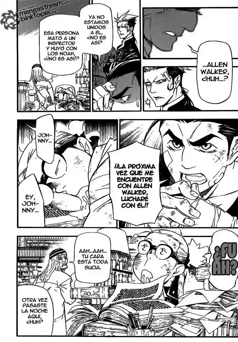 Página 10 — D.Gray-man Capítulo 207