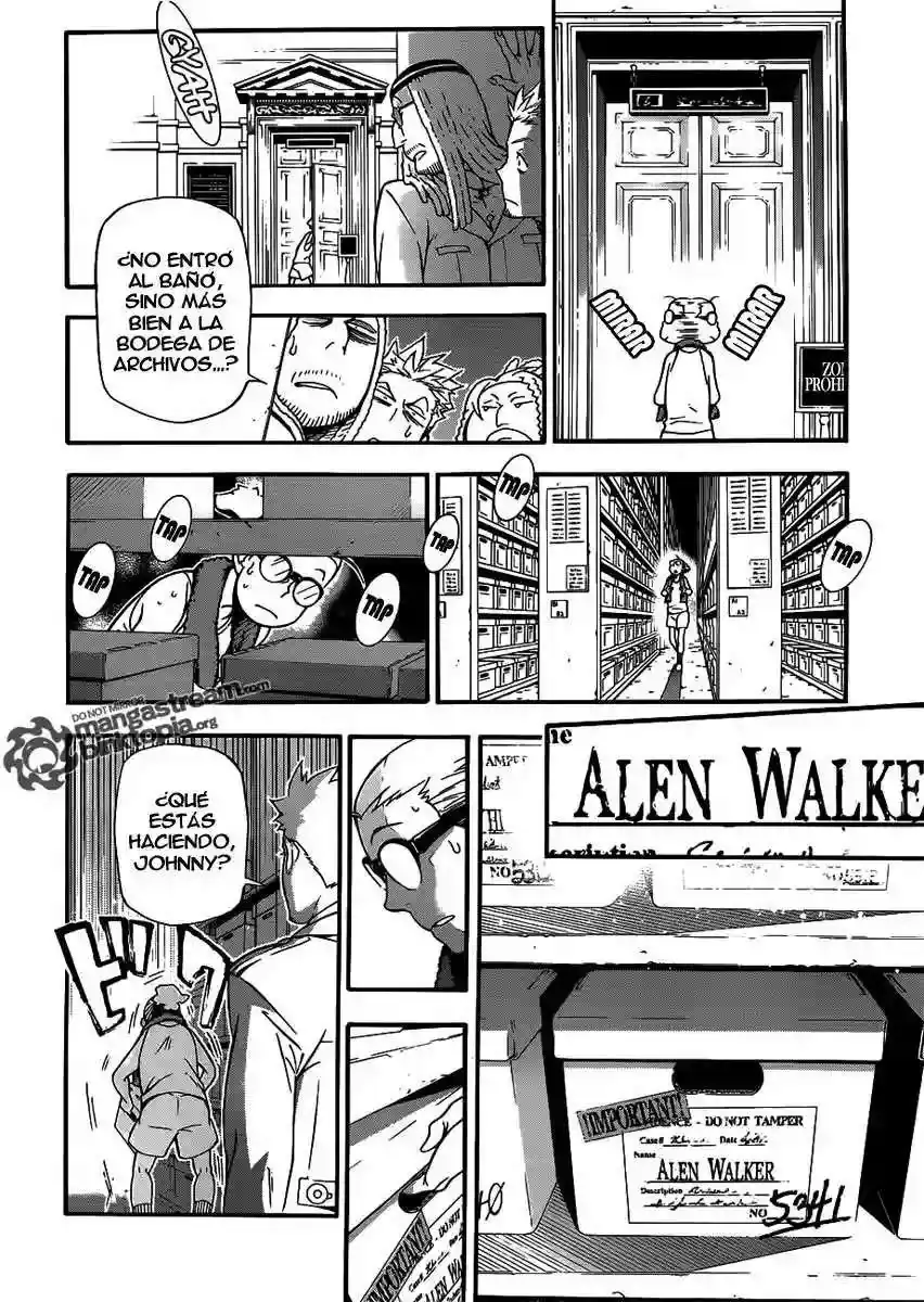 Página 14 — D.Gray-man Capítulo 207