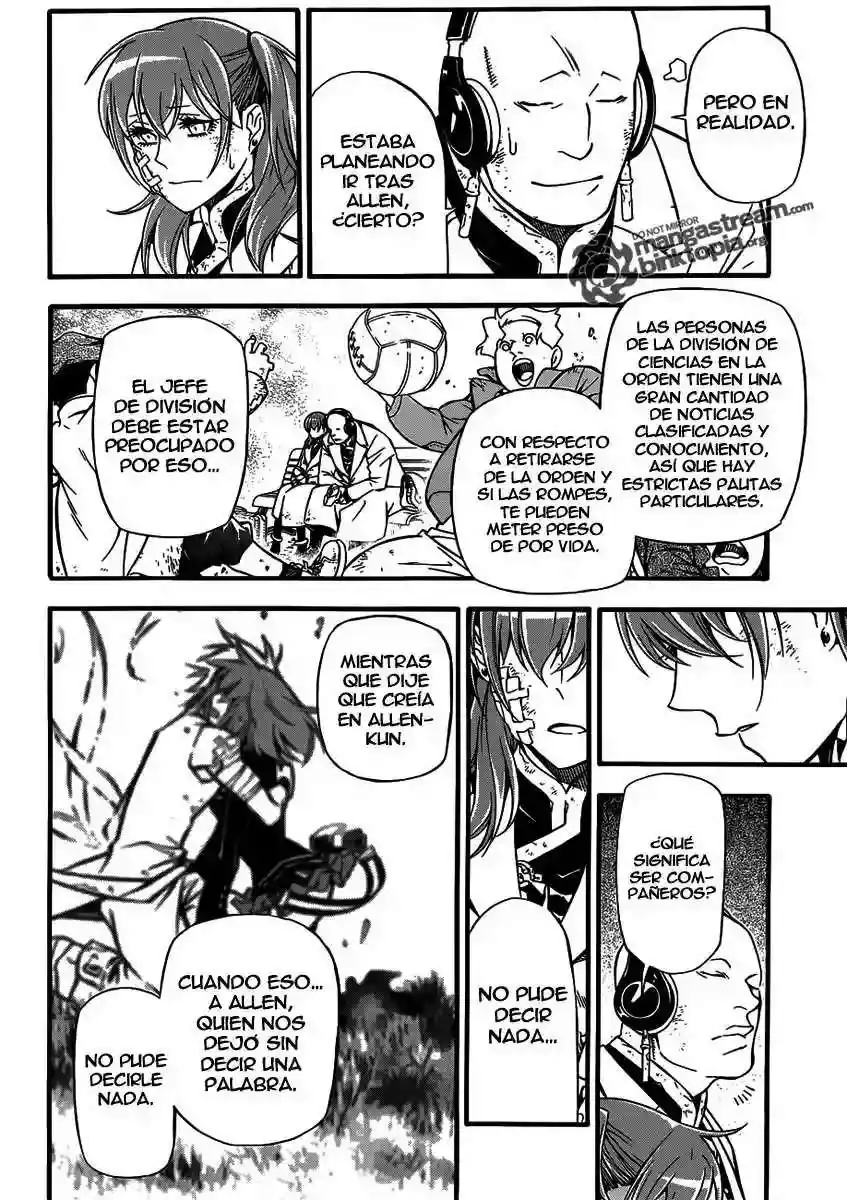 Página 18 — D.Gray-man Capítulo 207