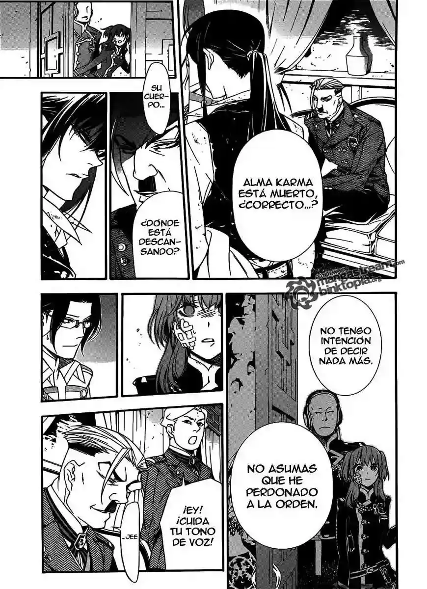 Página 5 — D.Gray-man Capítulo 208