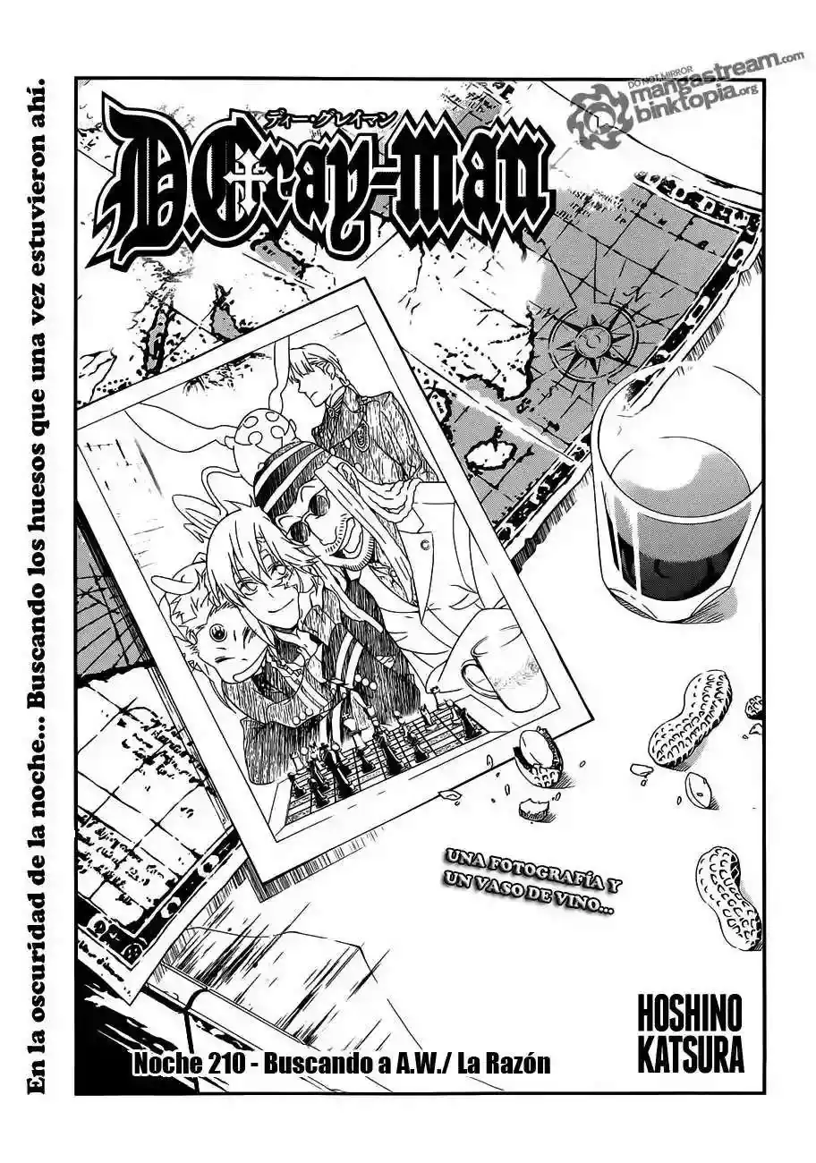 Página 1 — D.Gray-man Capítulo 210