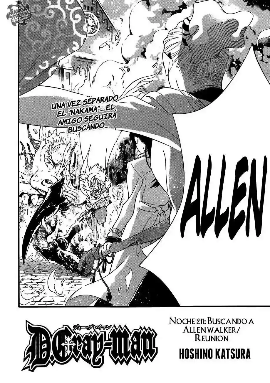 Página 2 — D.Gray-man Capítulo 211
