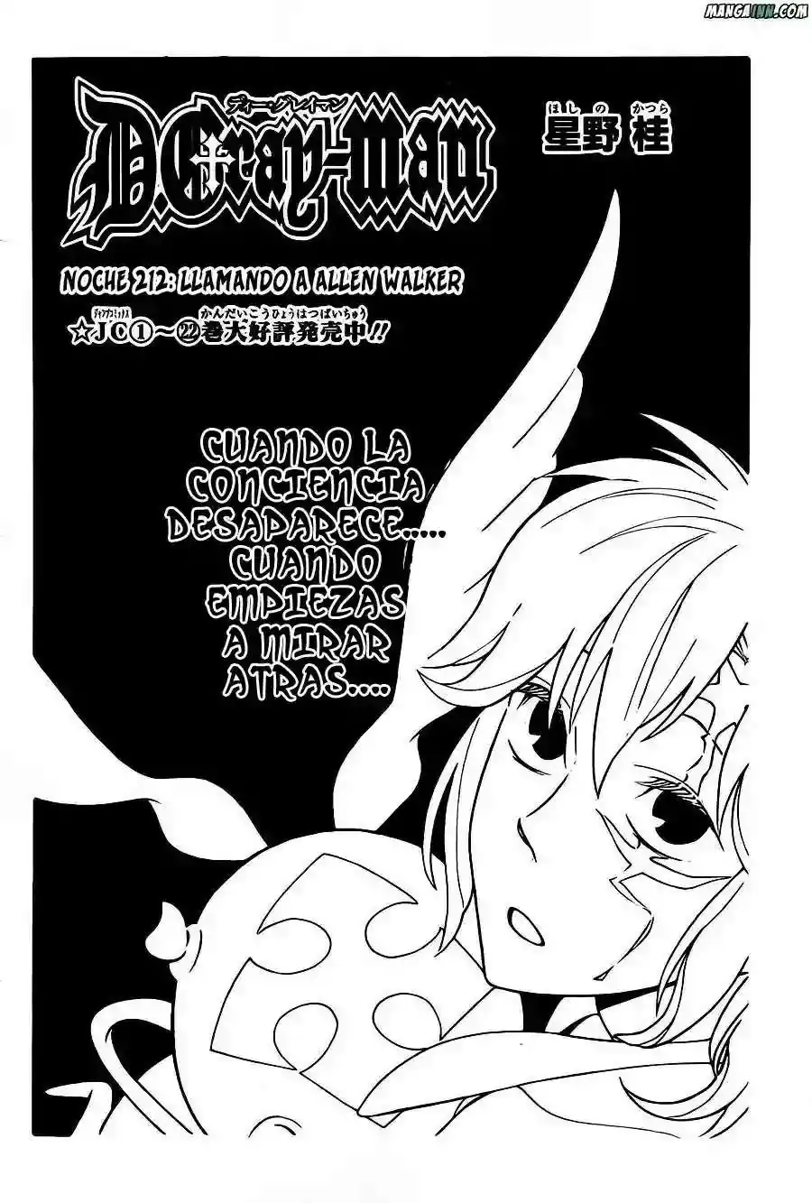 Página 2 — D.Gray-man Capítulo 212