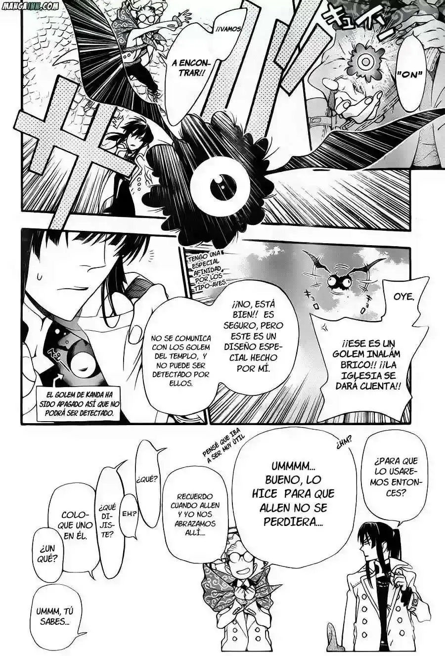 Página 4 — D.Gray-man Capítulo 212