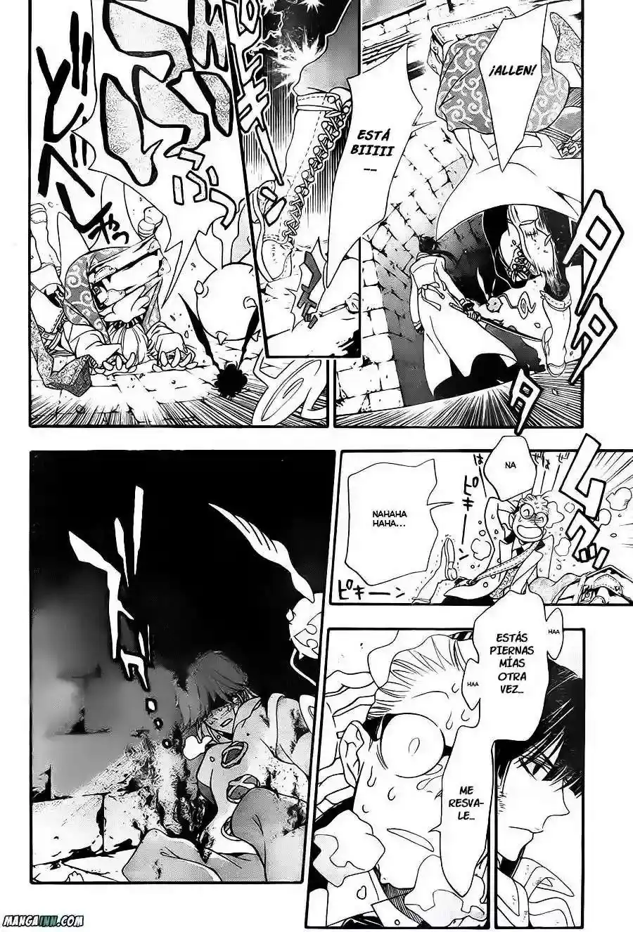 Página 14 — D.Gray-man Capítulo 212