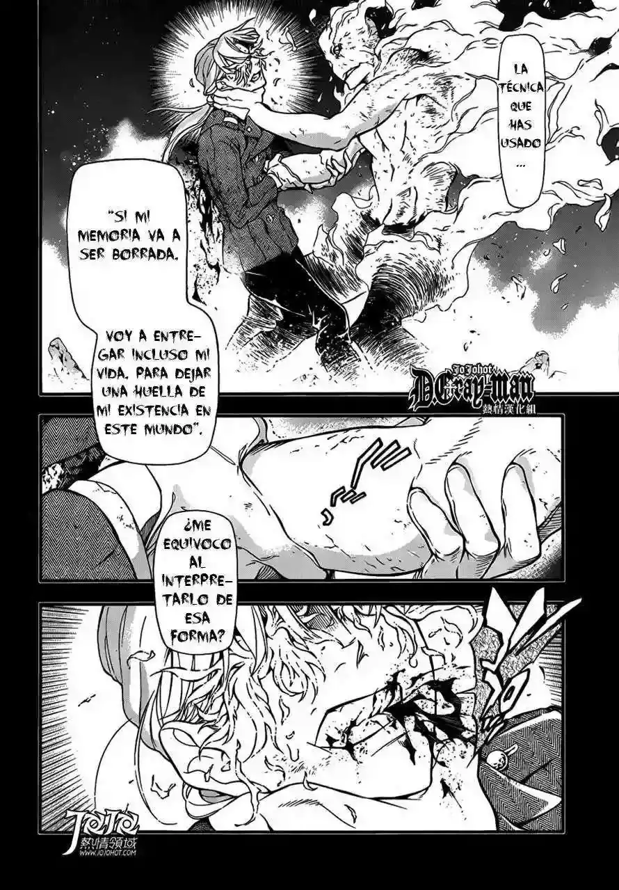Página 4 — D.Gray-man Capítulo 213