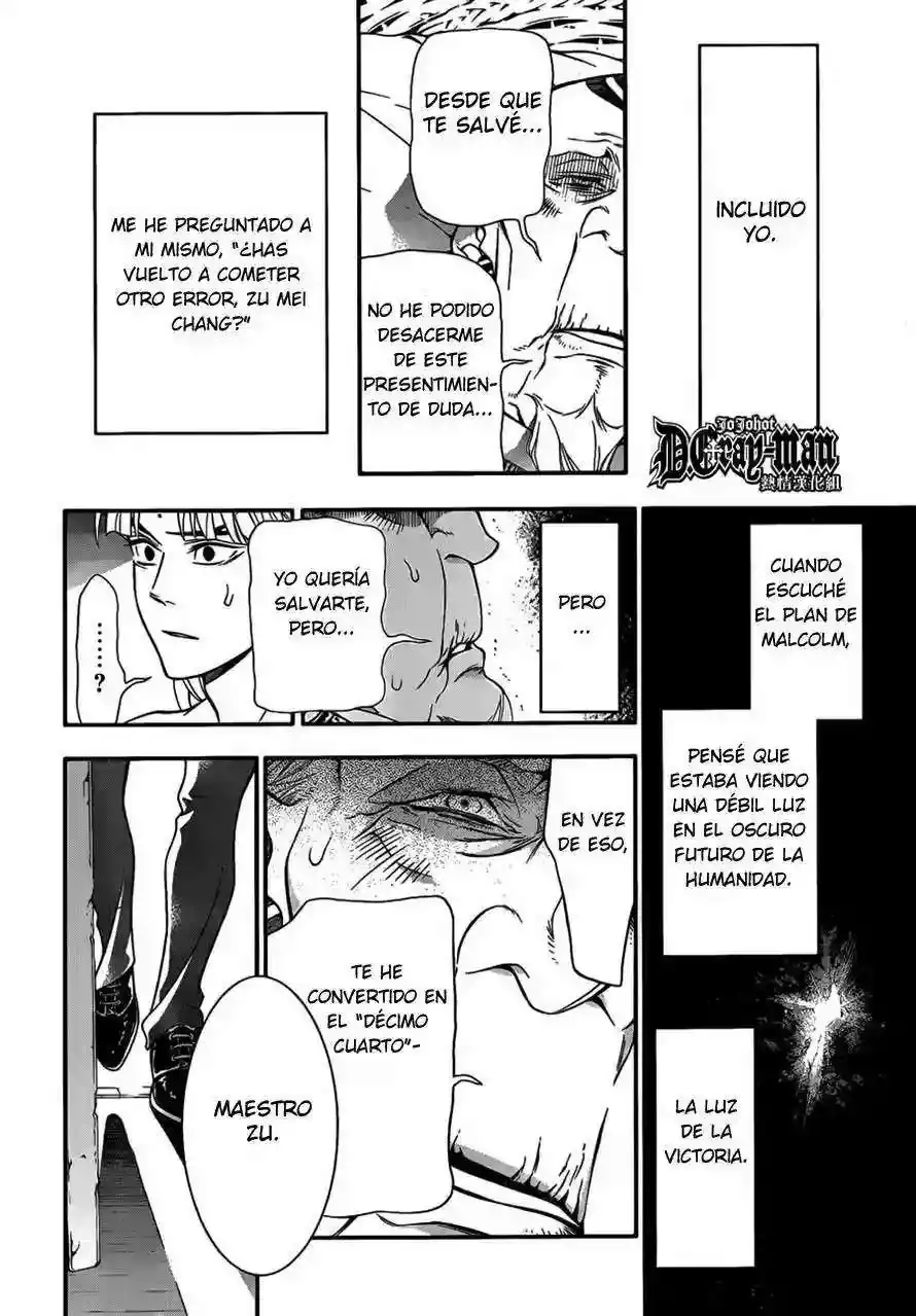 Página 16 — D.Gray-man Capítulo 213