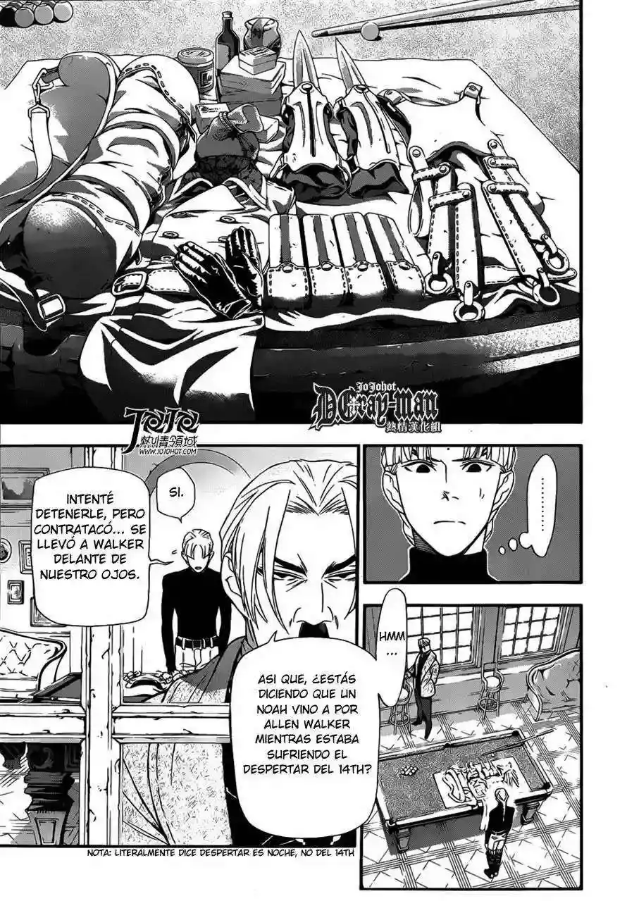 Página 19 — D.Gray-man Capítulo 213