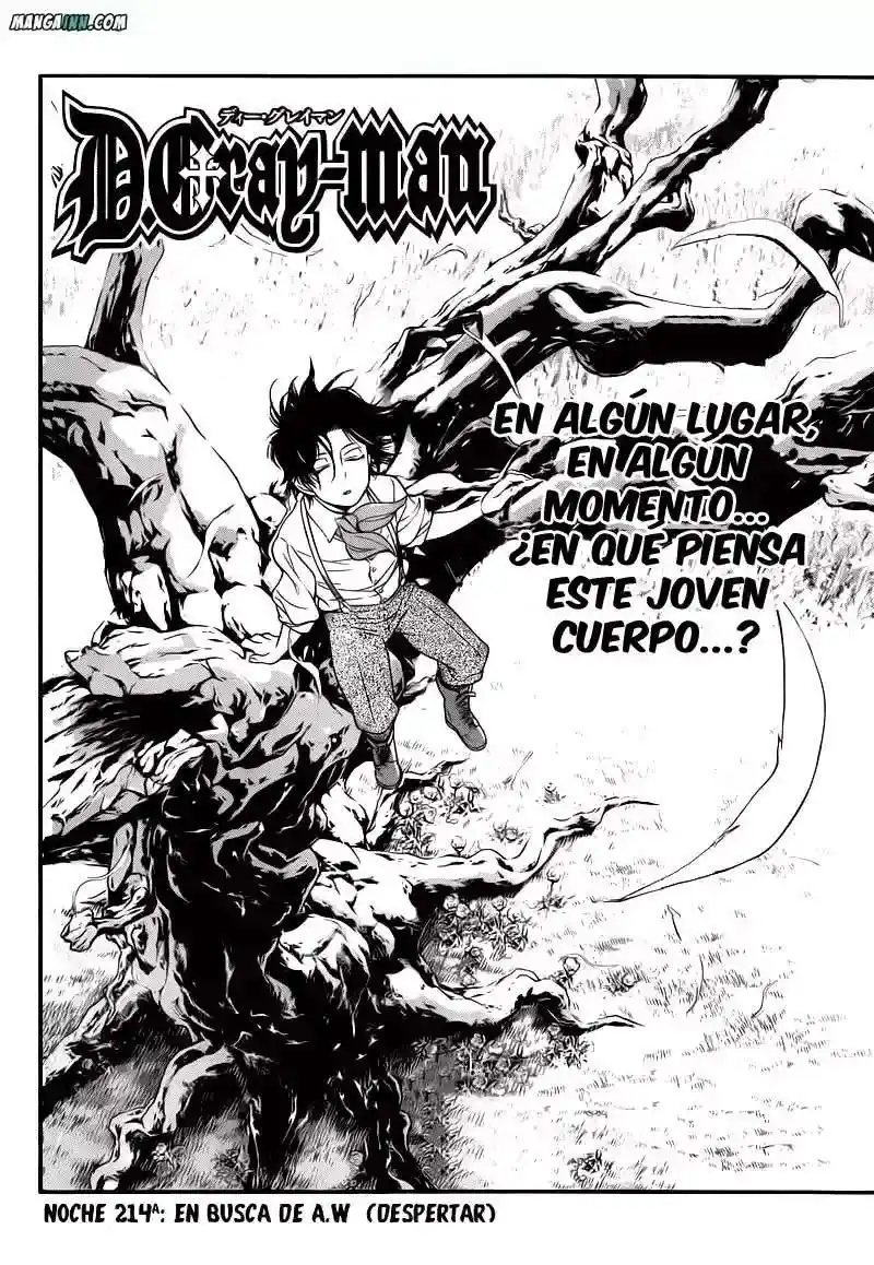 Página 4 — D.Gray-man Capítulo 214