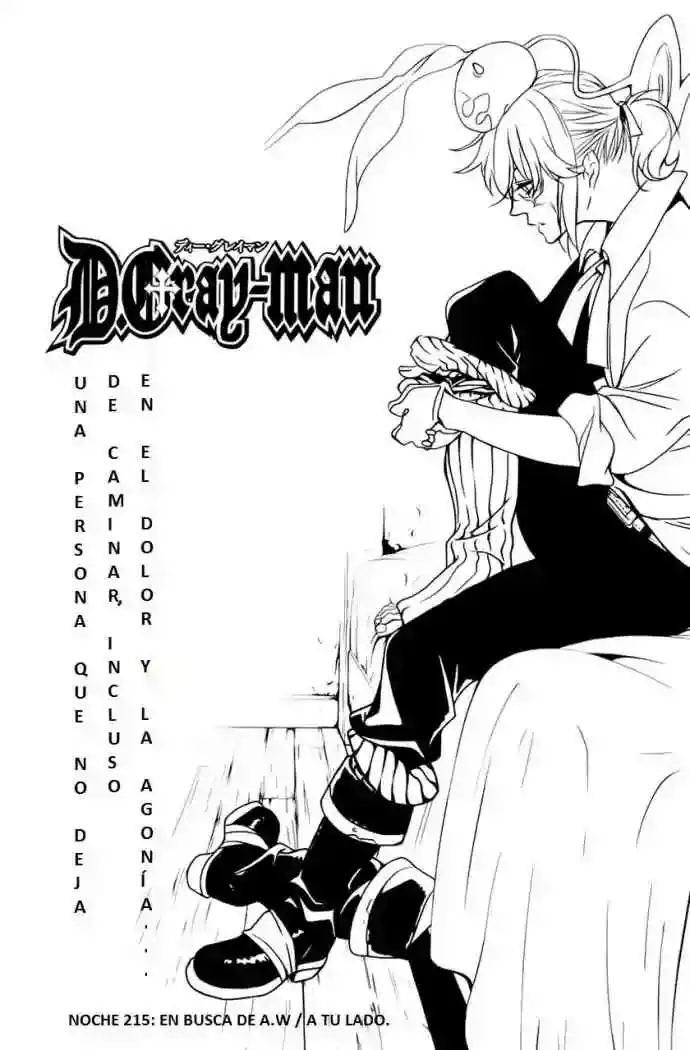 Página 1 — D.Gray-man Capítulo 215