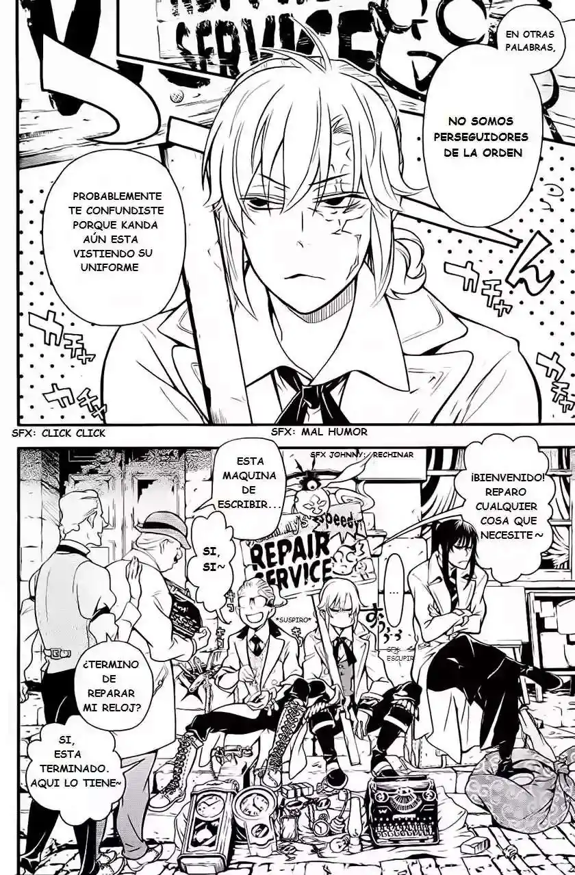 Página 22 — D.Gray-man Capítulo 215