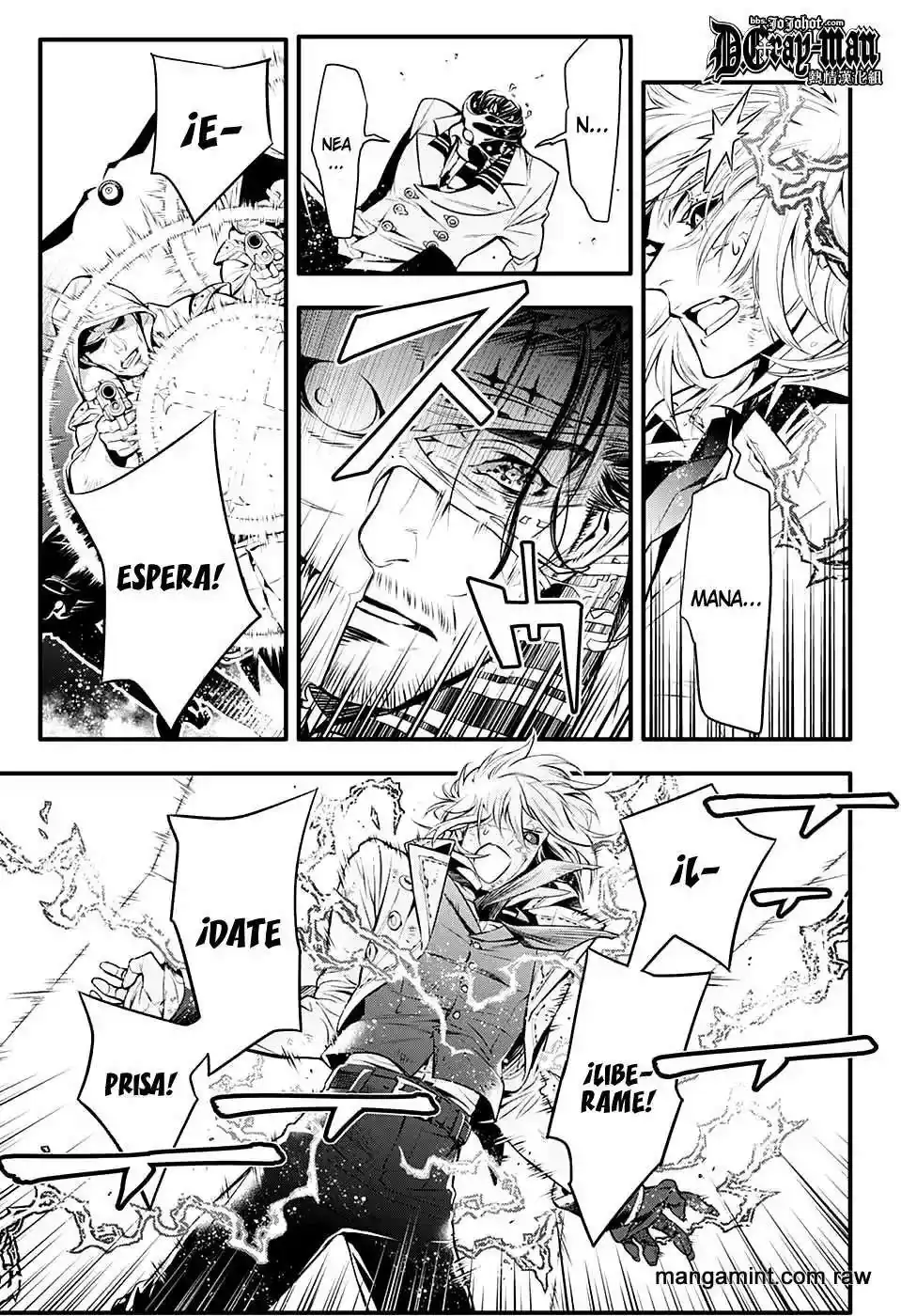 Página 8 — D.Gray-man Capítulo 221