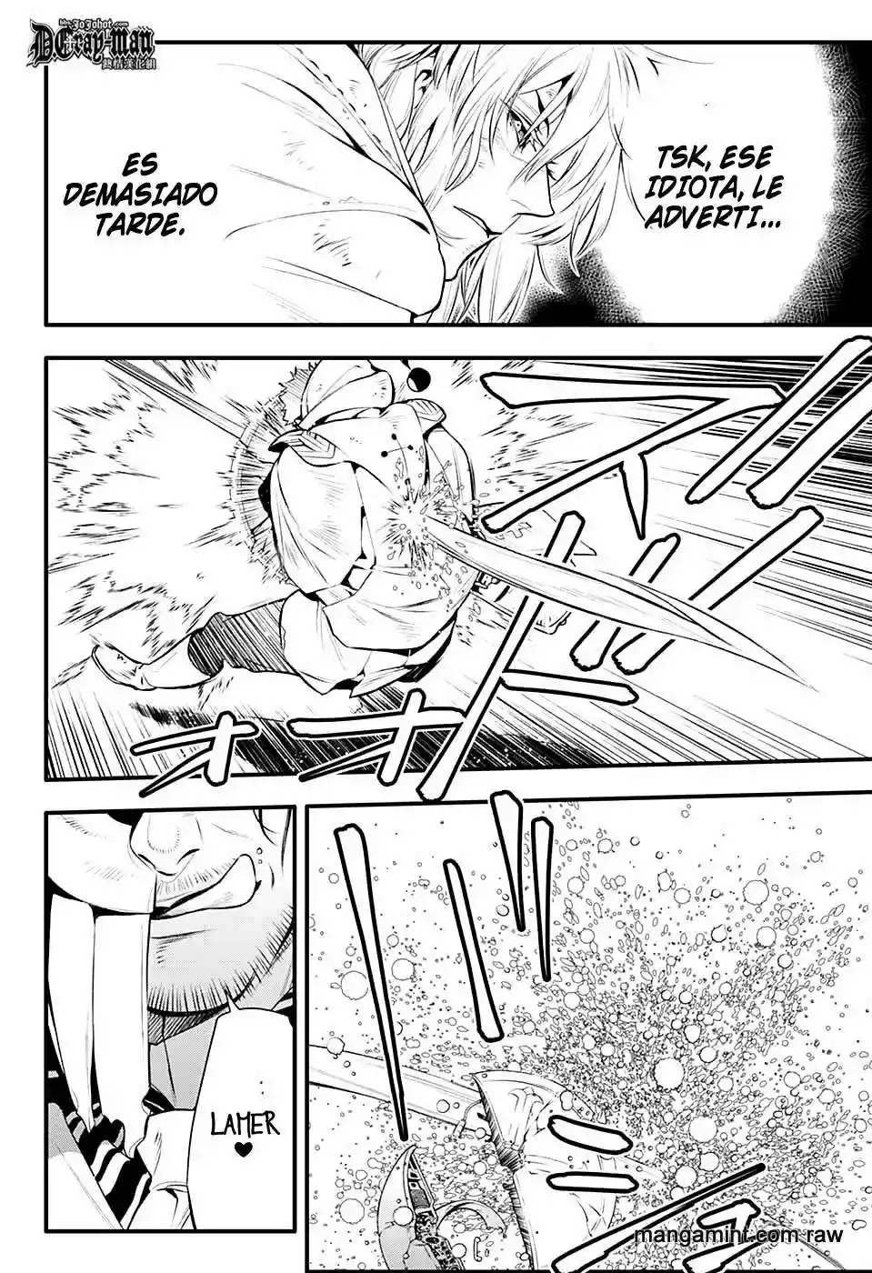 Página 17 — D.Gray-man Capítulo 221