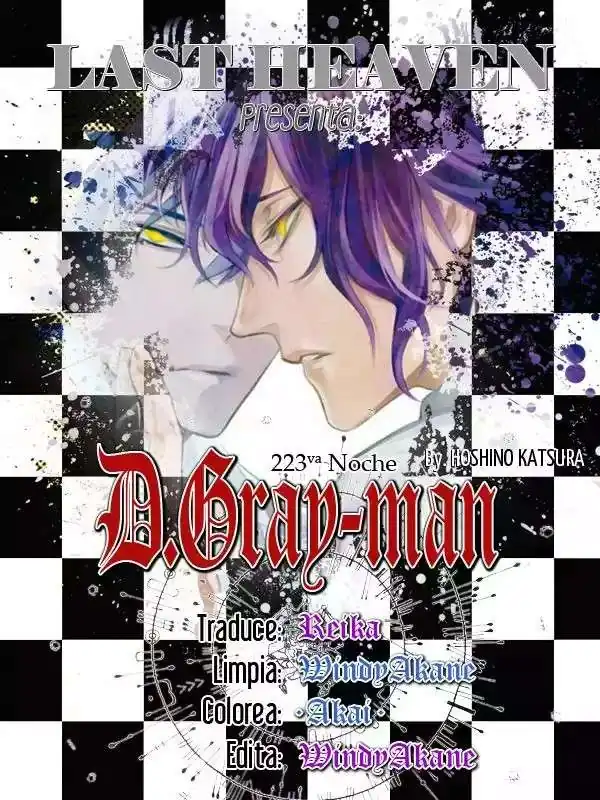 Página 1 — D.Gray-man Capítulo 223