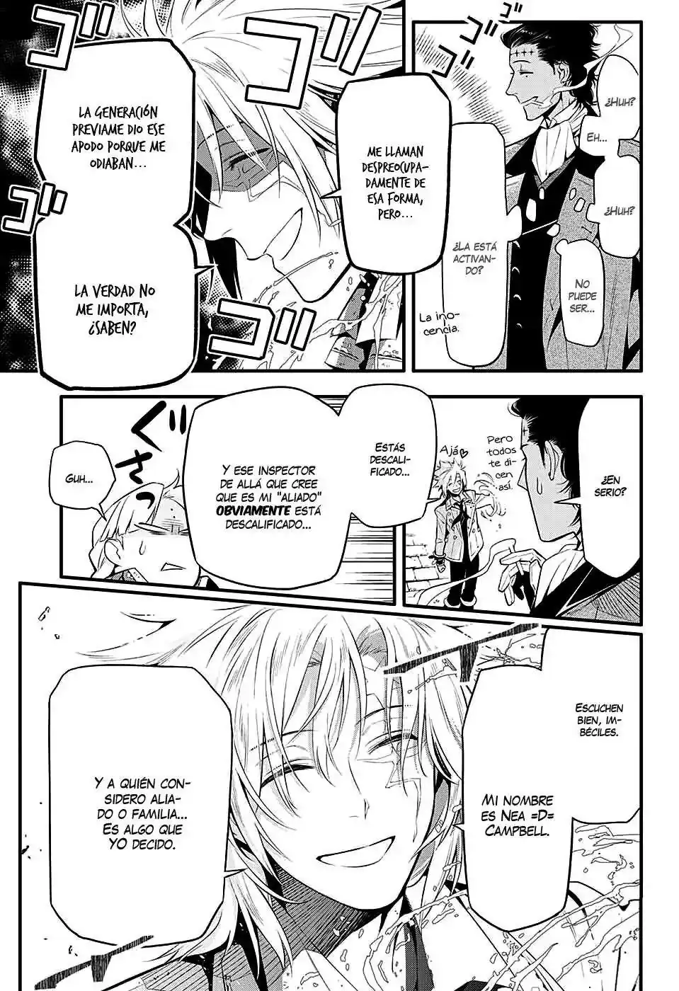 Página 16 — D.Gray-man Capítulo 225