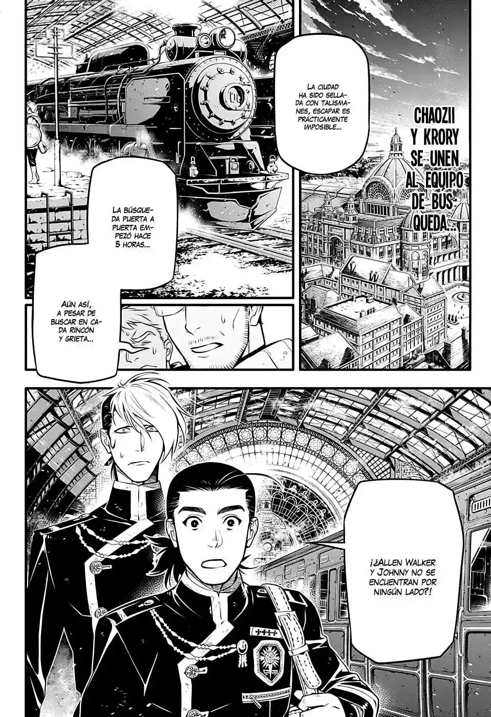 Página 4 — D.Gray-man Capítulo 229