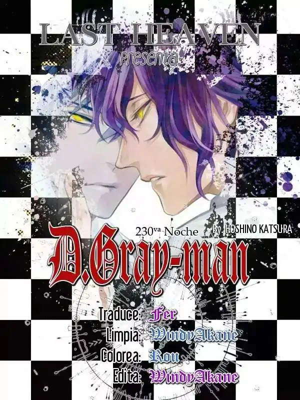 Página 1 — D.Gray-man Capítulo 230