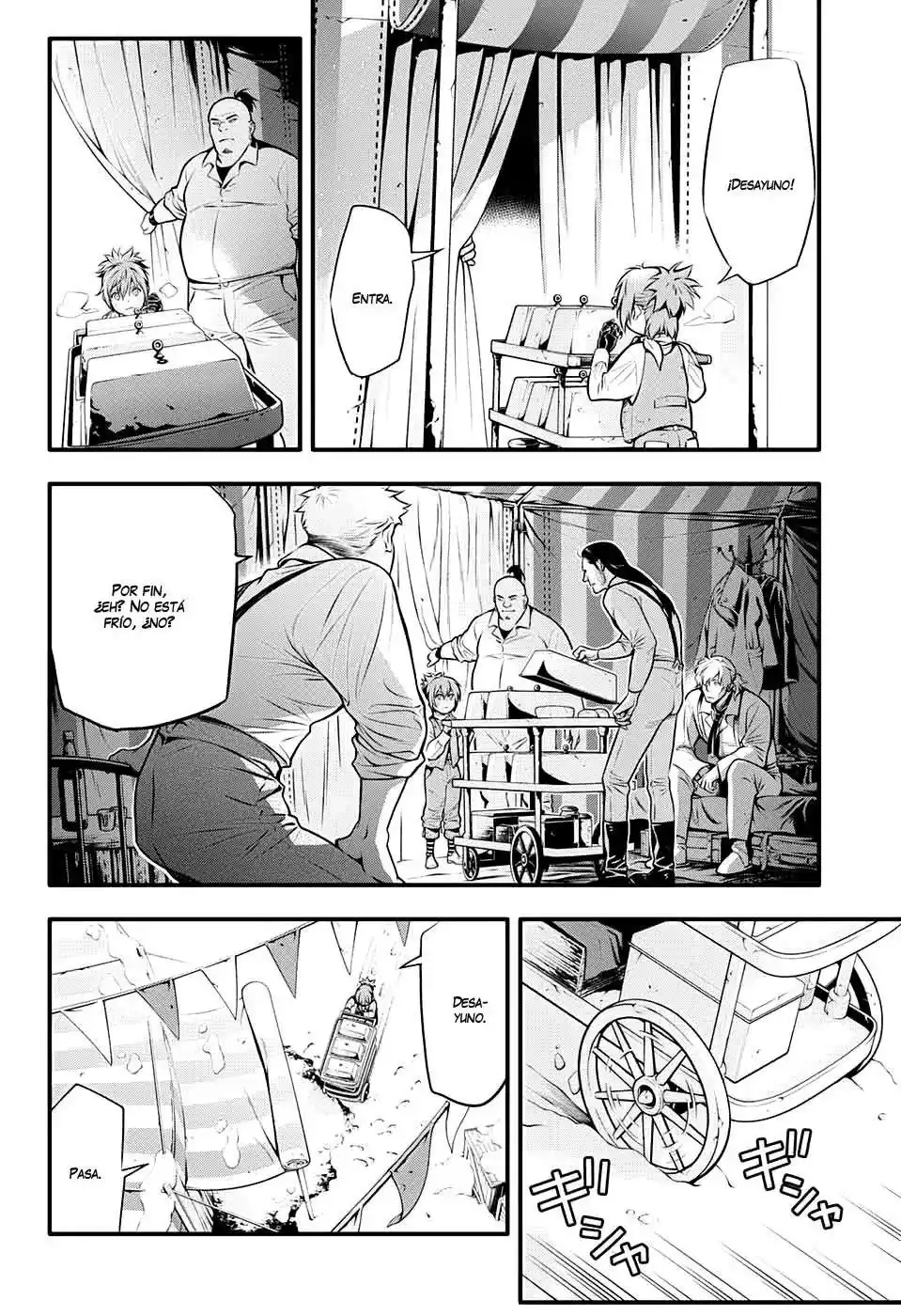 Página 7 — D.Gray-man Capítulo 232