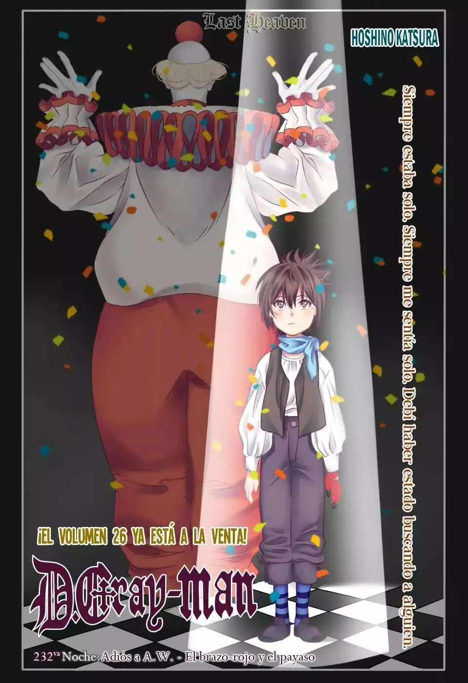 Página 11 — D.Gray-man Capítulo 232