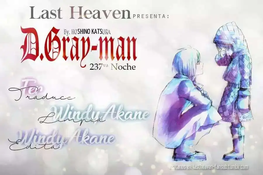Página 1 — D.Gray-man Capítulo 237