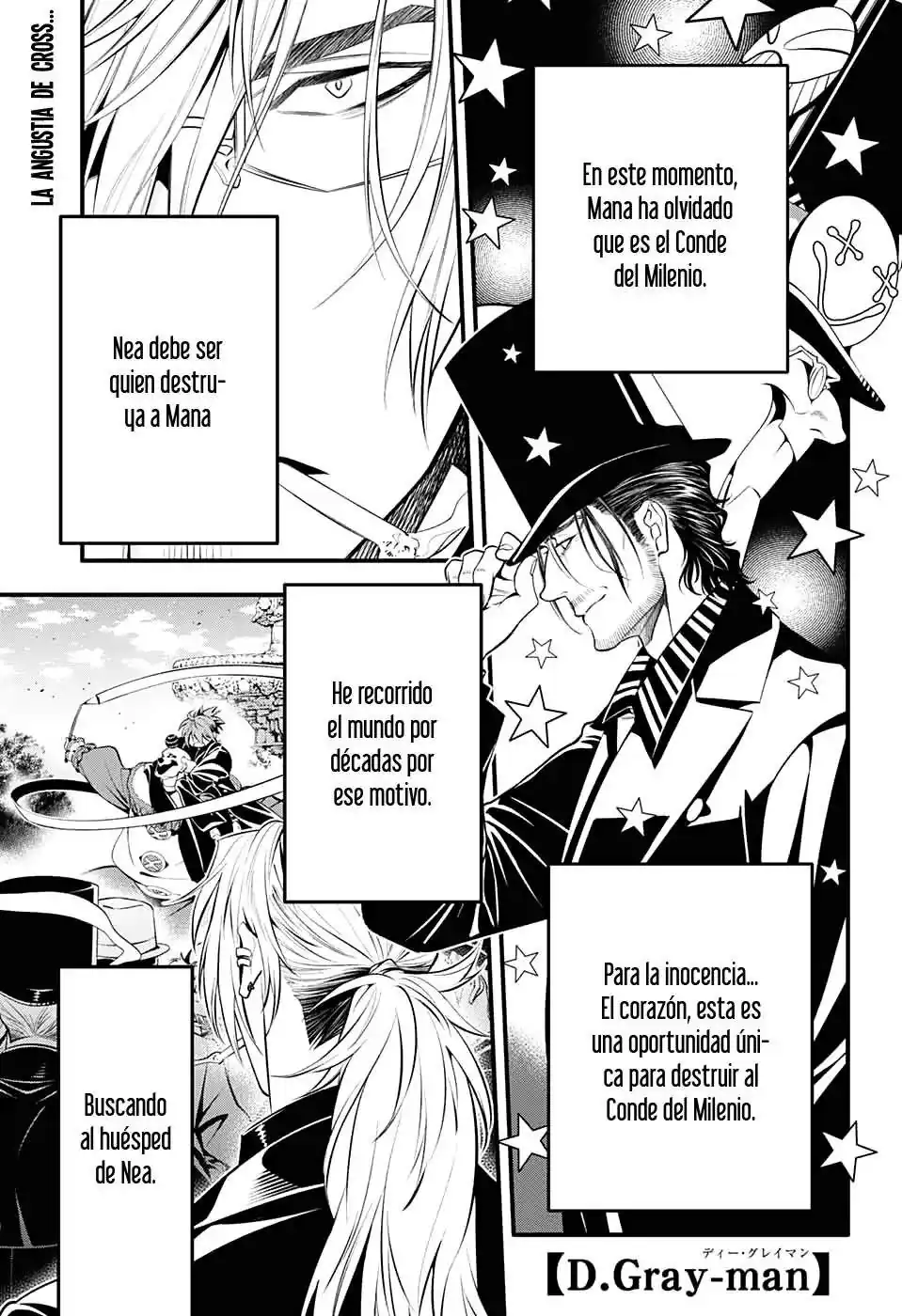 Página 4 — D.Gray-man Capítulo 237