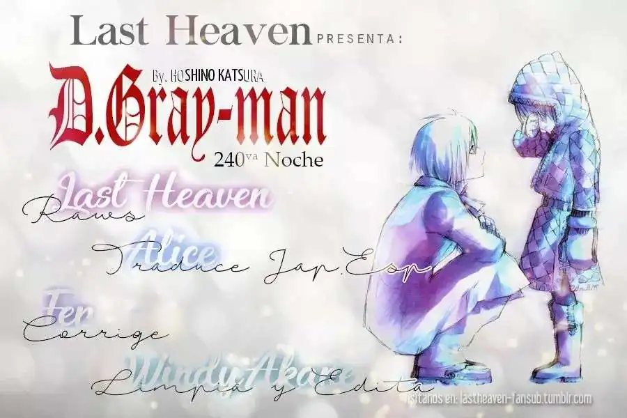 Página 1 — D.Gray-man Capítulo 240