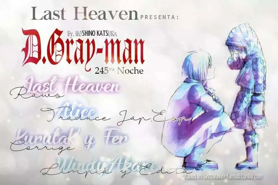 Página 1 — D.Gray-man Capítulo 245