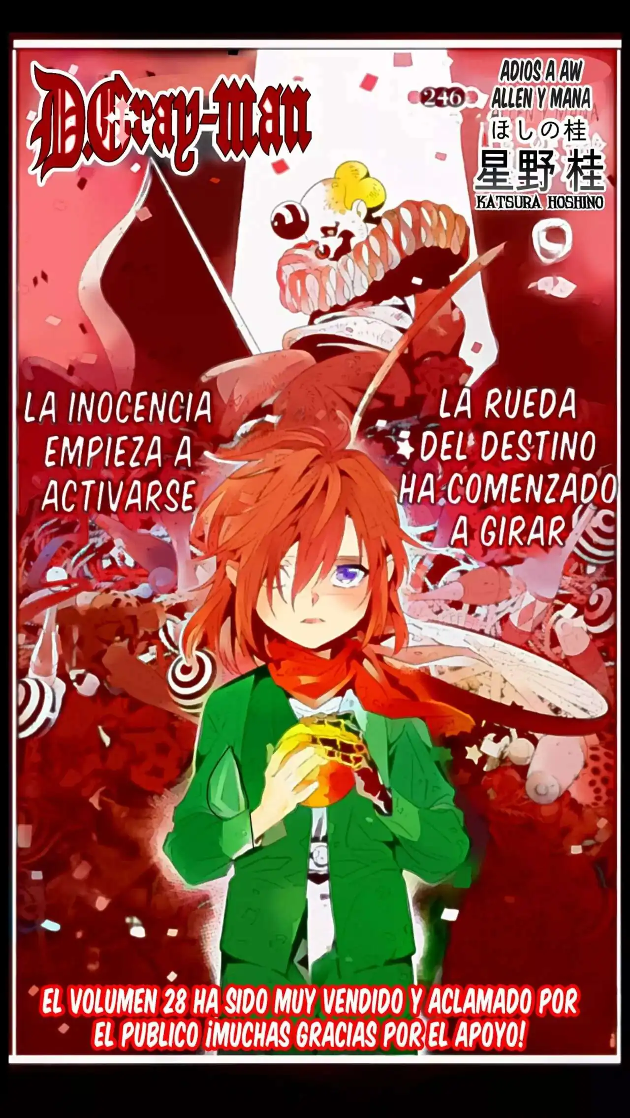 Página 2 — D.Gray-man Capítulo 246