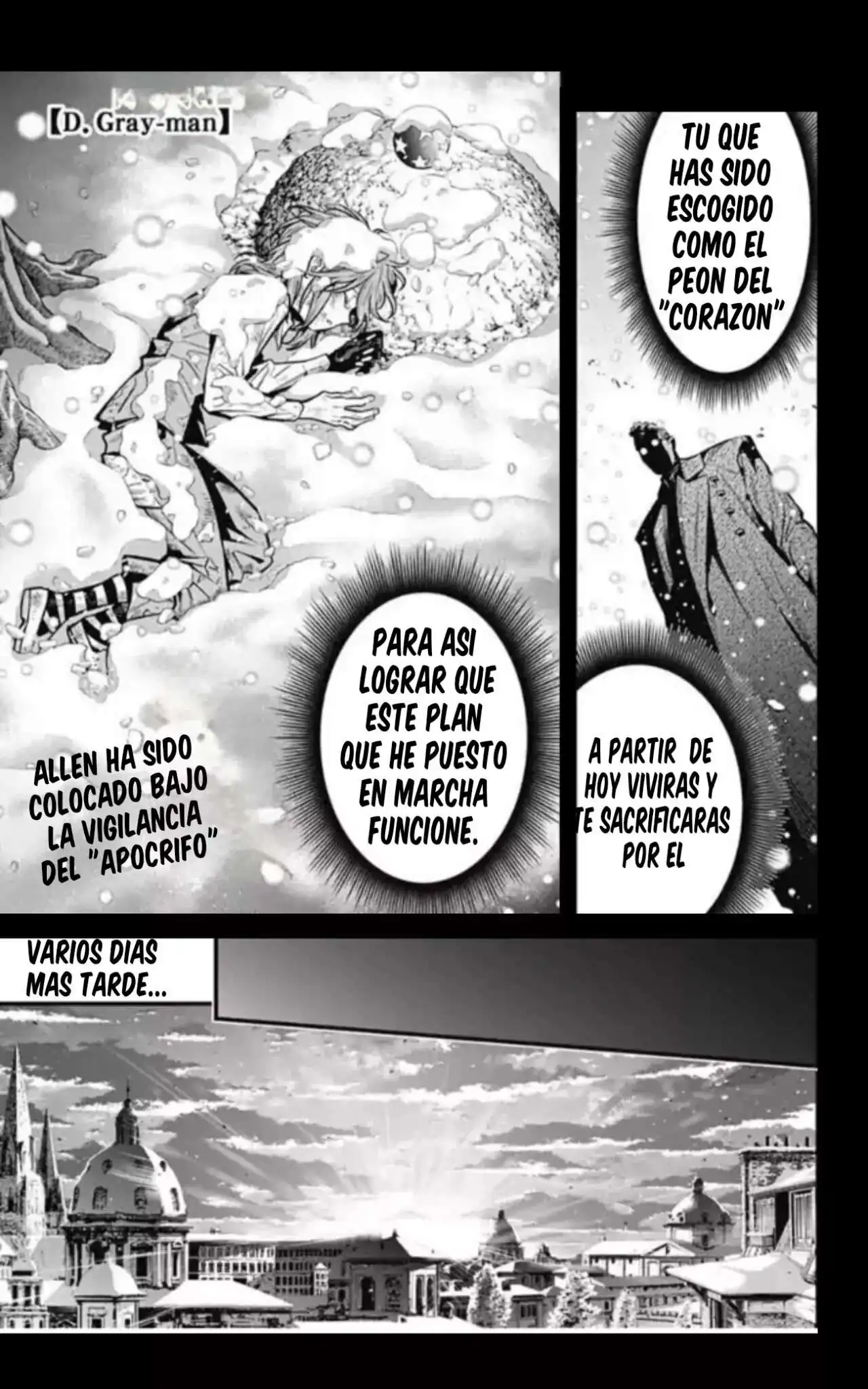 Página 3 — D.Gray-man Capítulo 246