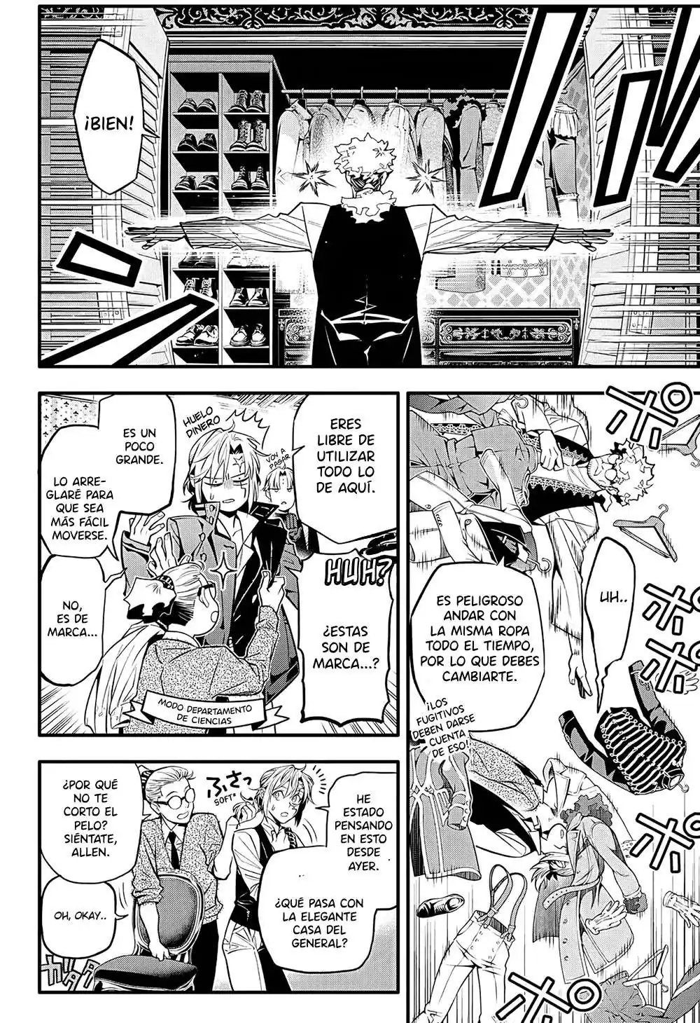 Página 3 — D.Gray-man Capítulo 249