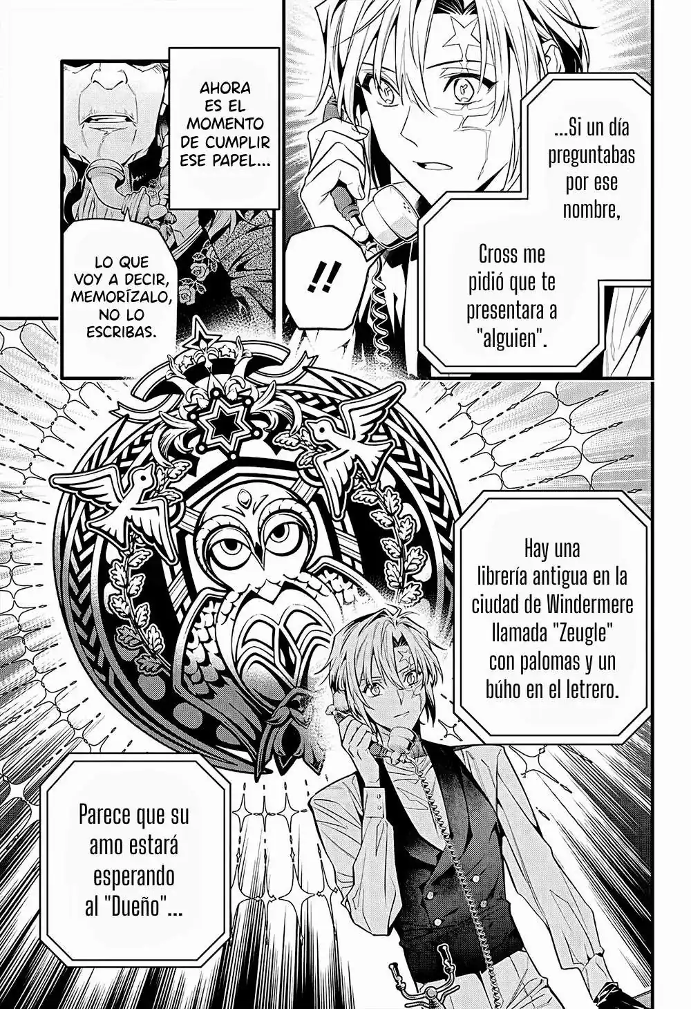Página 10 — D.Gray-man Capítulo 249