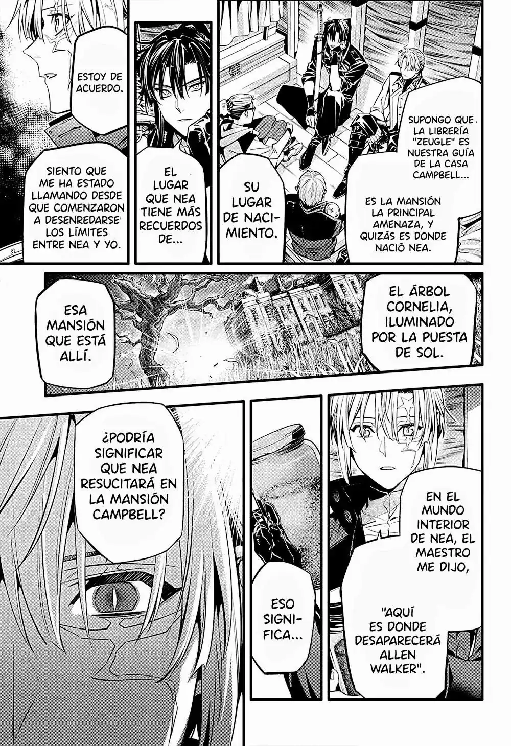 Página 14 — D.Gray-man Capítulo 249