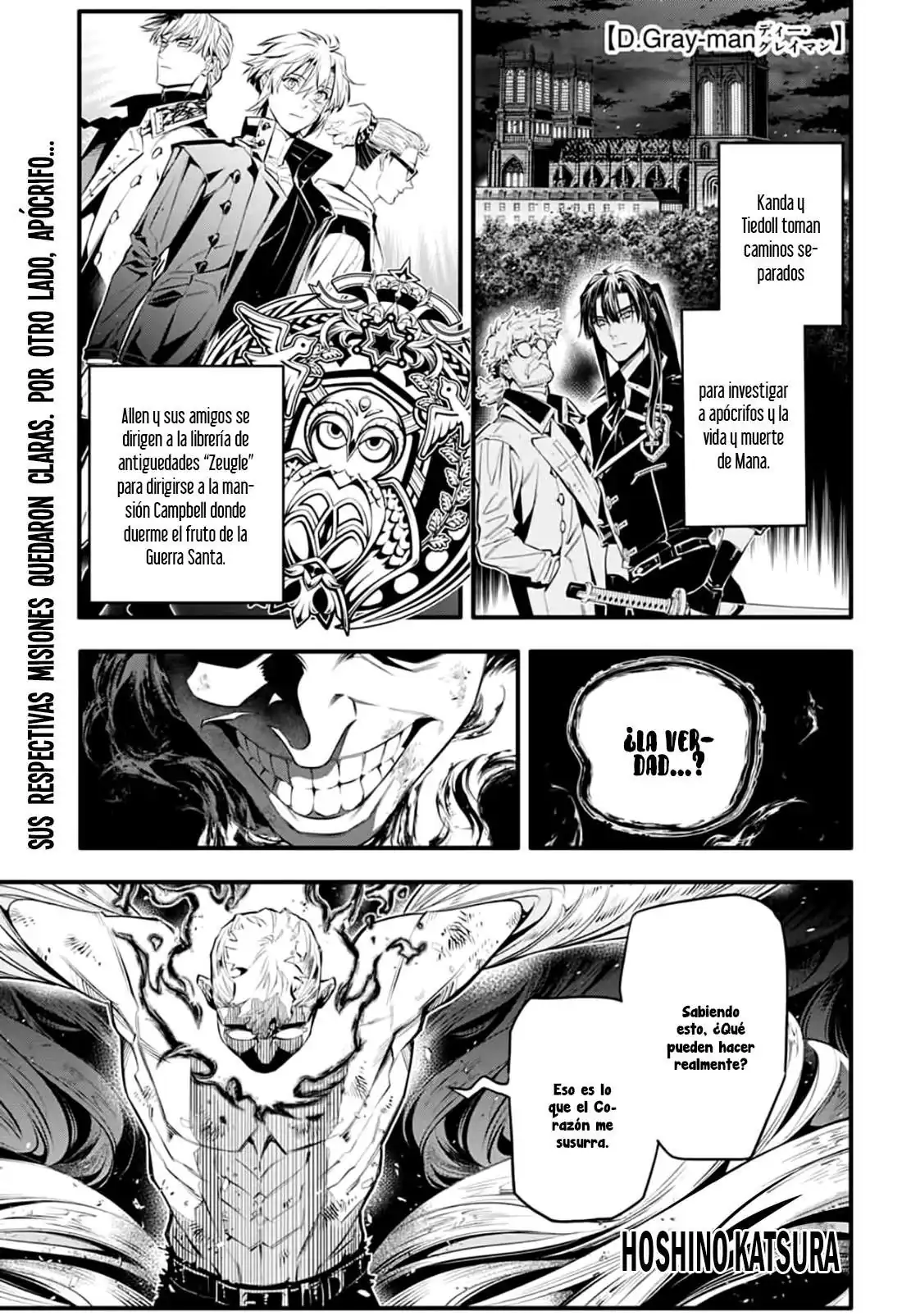 Página 4 — D.Gray-man Capítulo 250