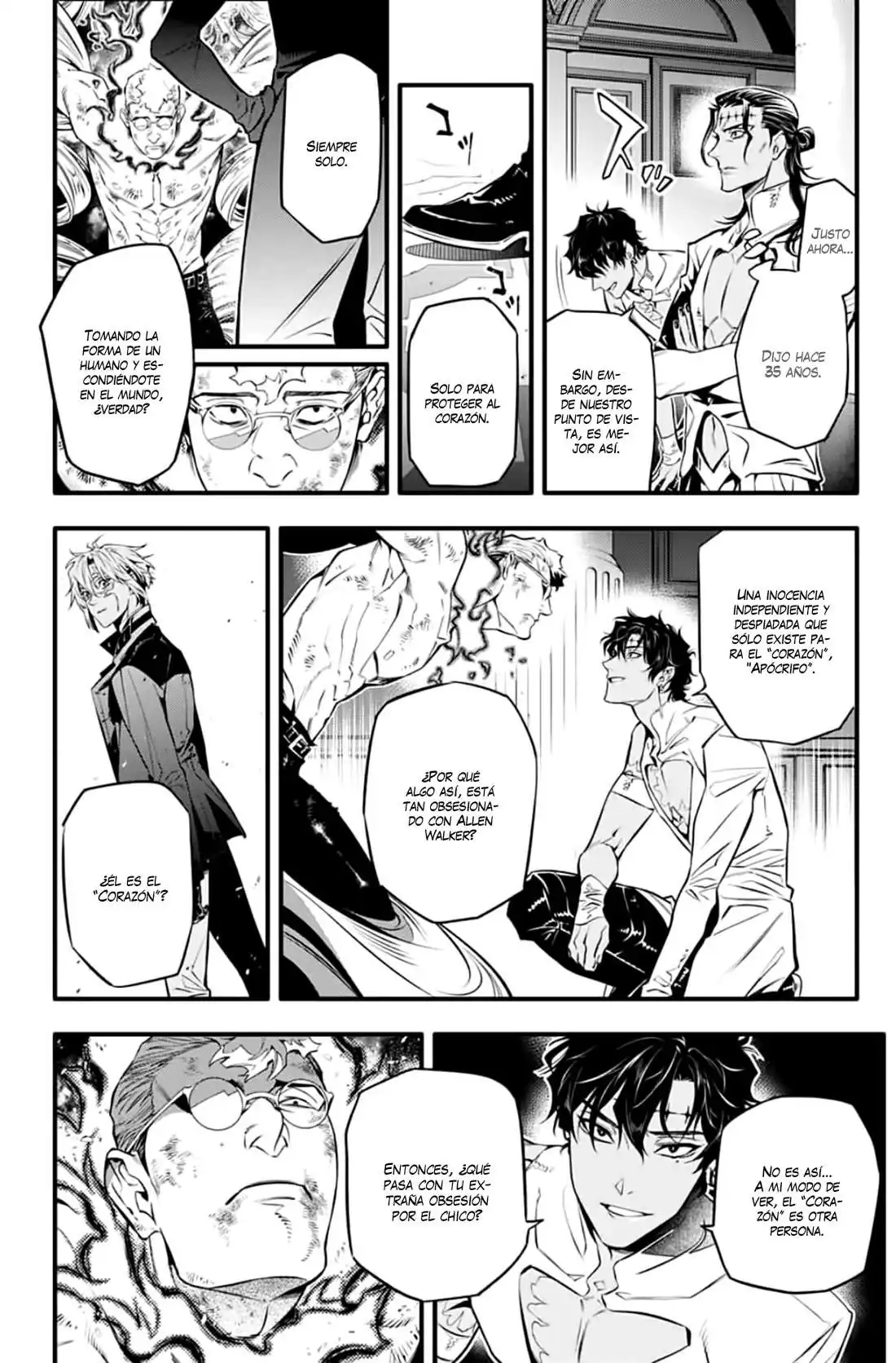 Página 7 — D.Gray-man Capítulo 250