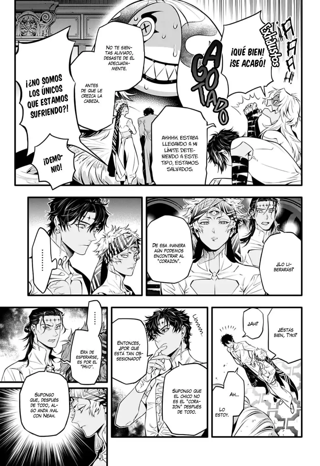 Página 10 — D.Gray-man Capítulo 250