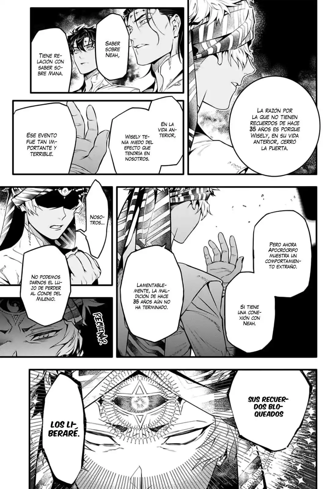 Página 12 — D.Gray-man Capítulo 250