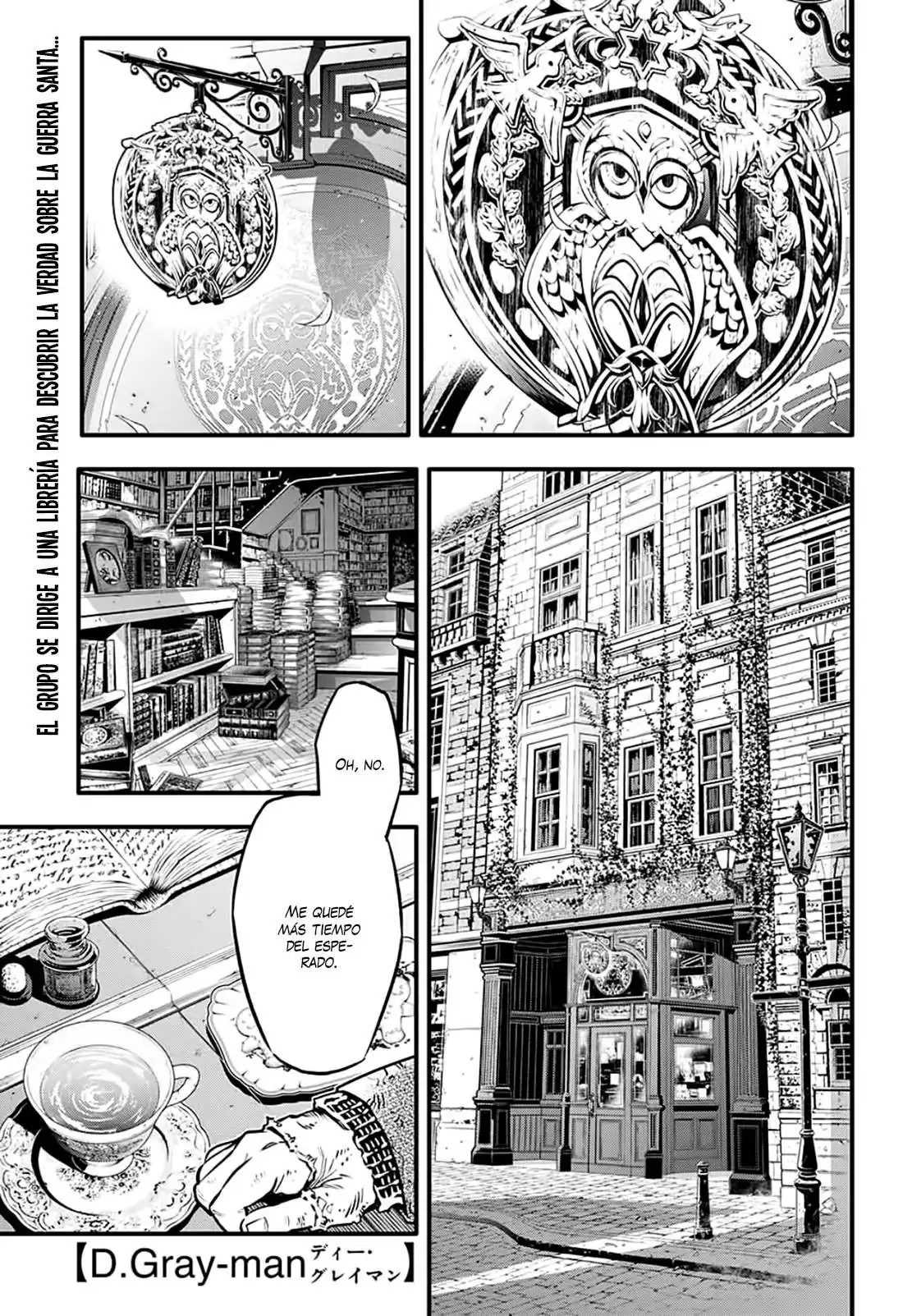 Página 3 — D.Gray-man Capítulo 251