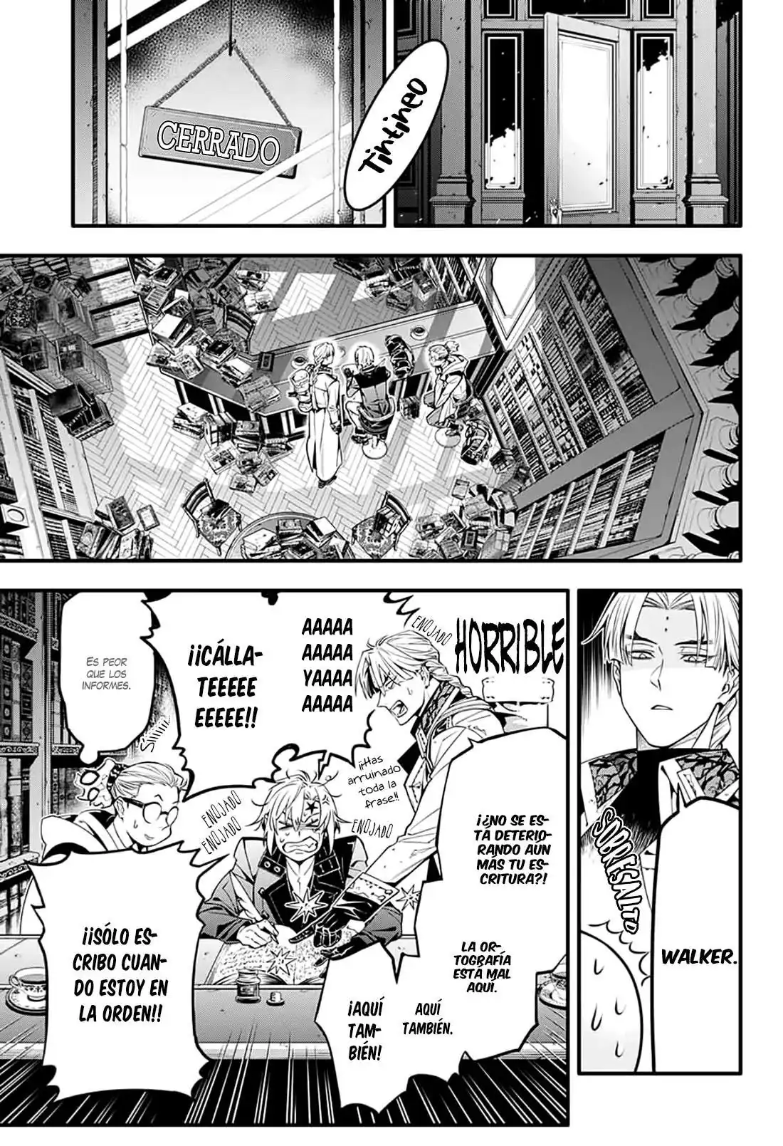 Página 9 — D.Gray-man Capítulo 251