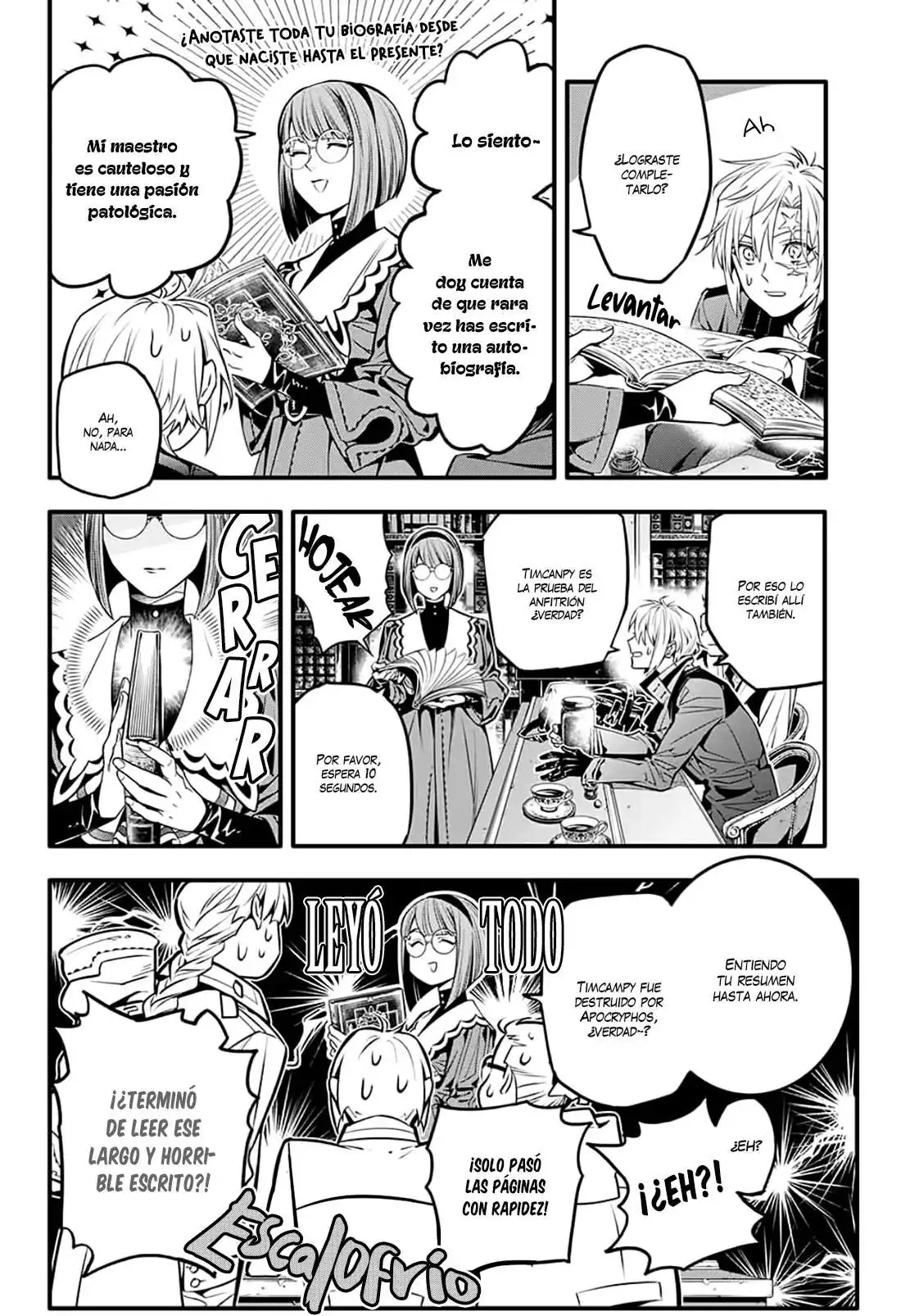 Página 10 — D.Gray-man Capítulo 251