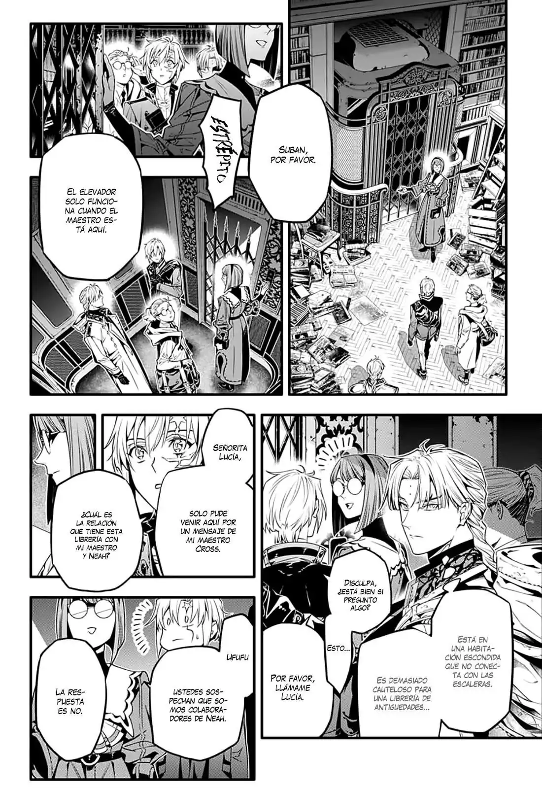 Página 14 — D.Gray-man Capítulo 251