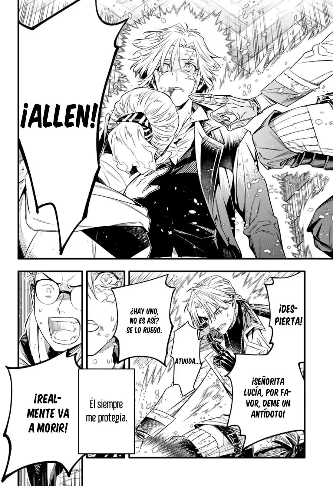 Página 8 — D.Gray-man Capítulo 255