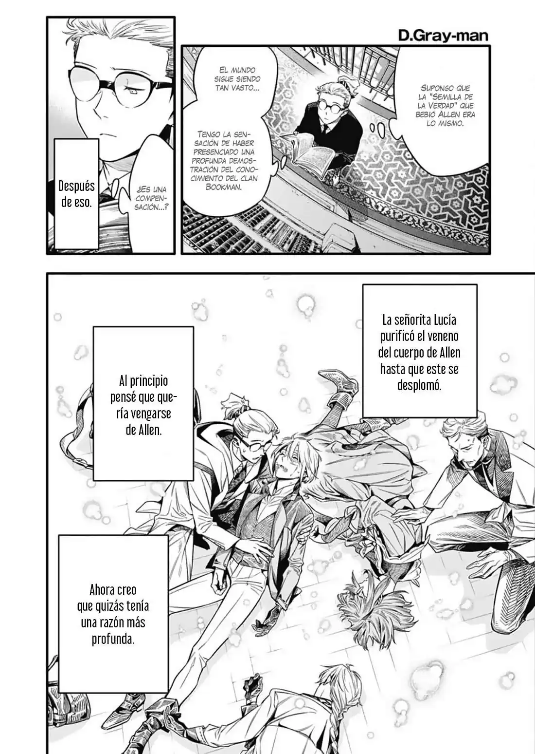 Página 4 — D.Gray-man Capítulo 256