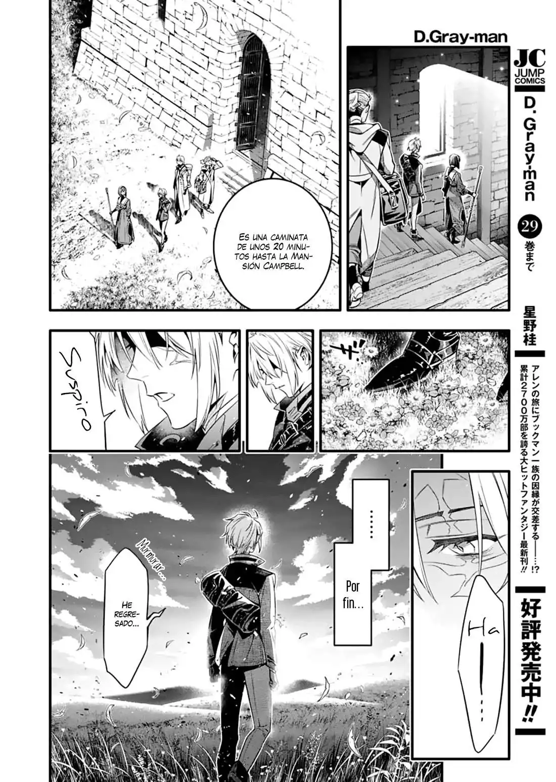 Página 19 — D.Gray-man Capítulo 256
