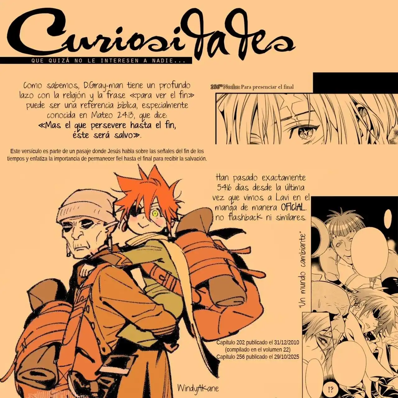 Página 36 — D.Gray-man Capítulo 256