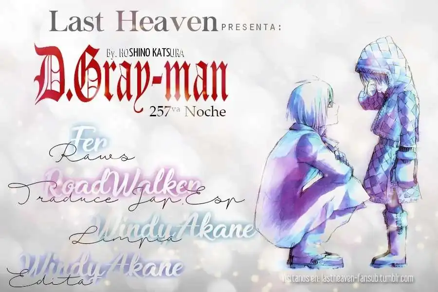 Página 1 — D.Gray-man Capítulo 257