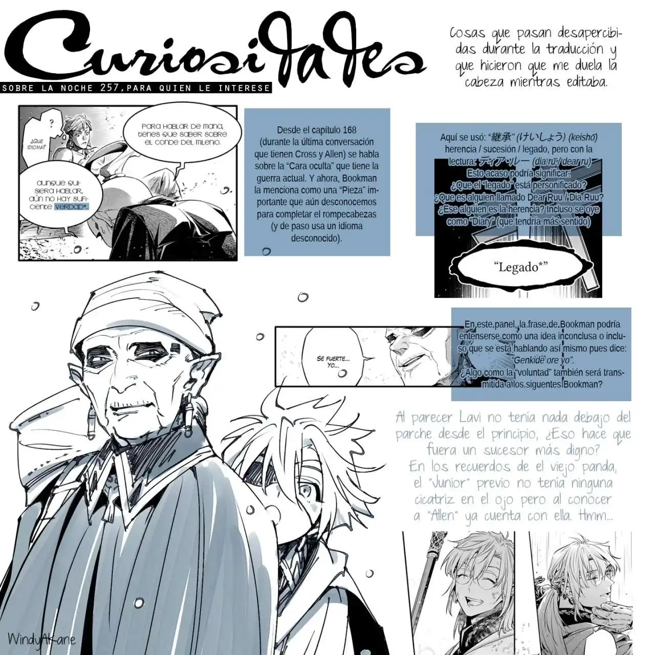 Página 39 — D.Gray-man Capítulo 257