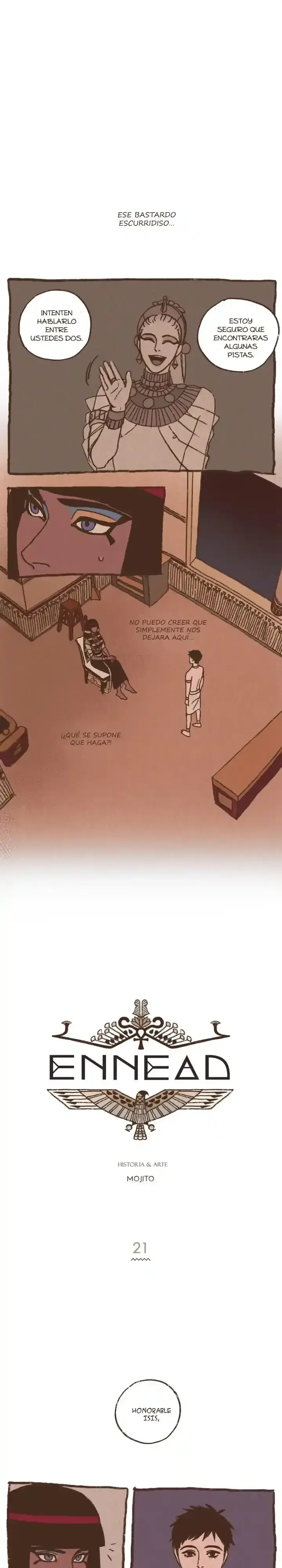 Página 1 — Dioses de Egipto Capítulo 21