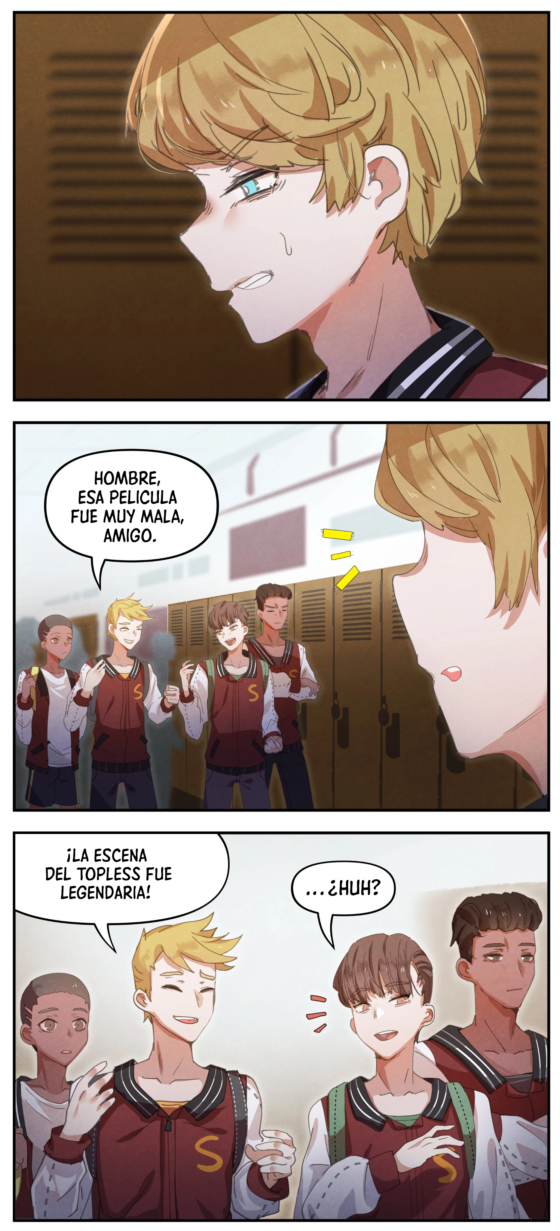 Página 3 — El Deportista y La Gotica Capítulo 12